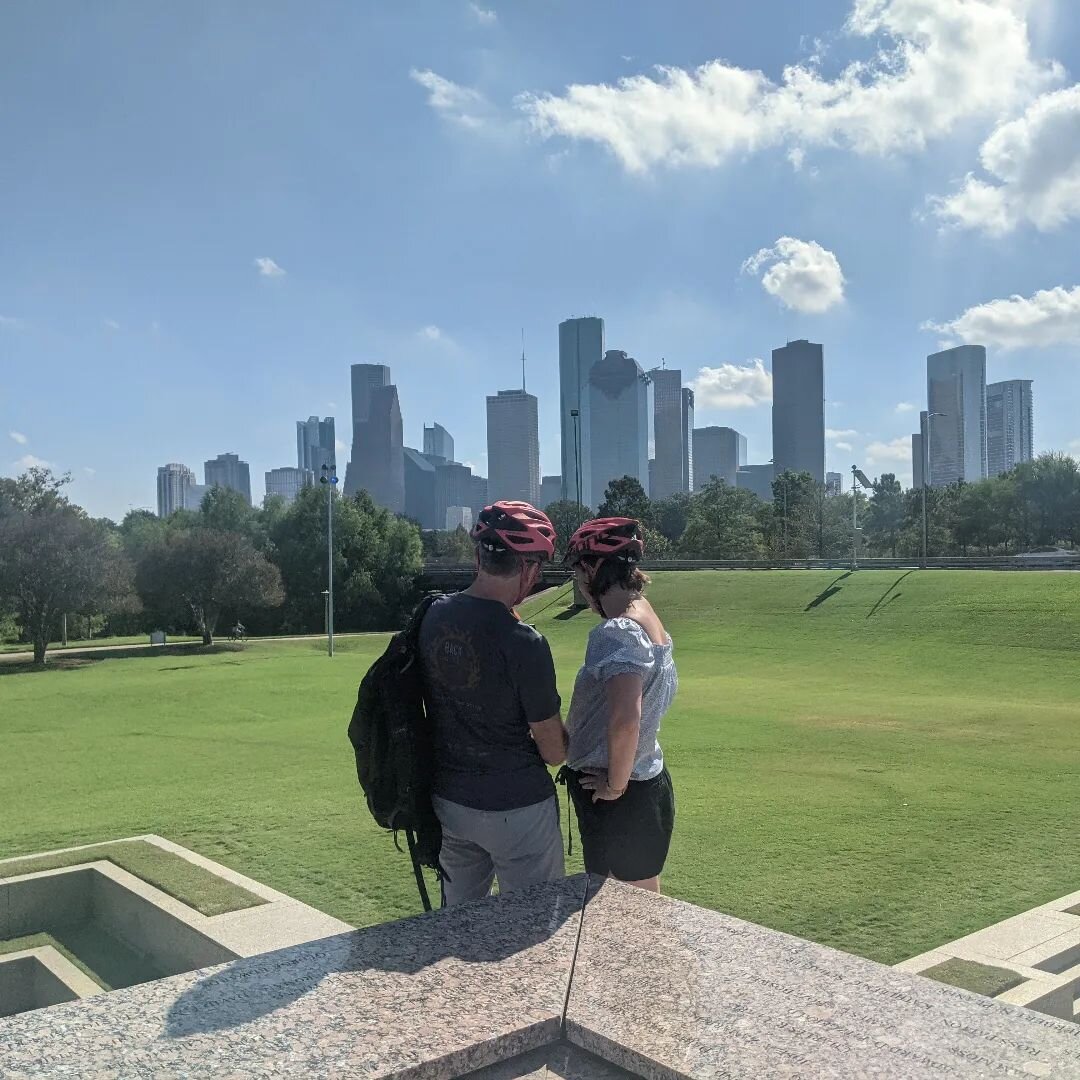 We've got the views you're looking for on our #BuffaloBayou bike tour! This two hour tour is great when you want a quick tour of Houston without the beer. We'll work with you to find the best time to ride. #ridebikes #ridehouston #TourDeBrewery
