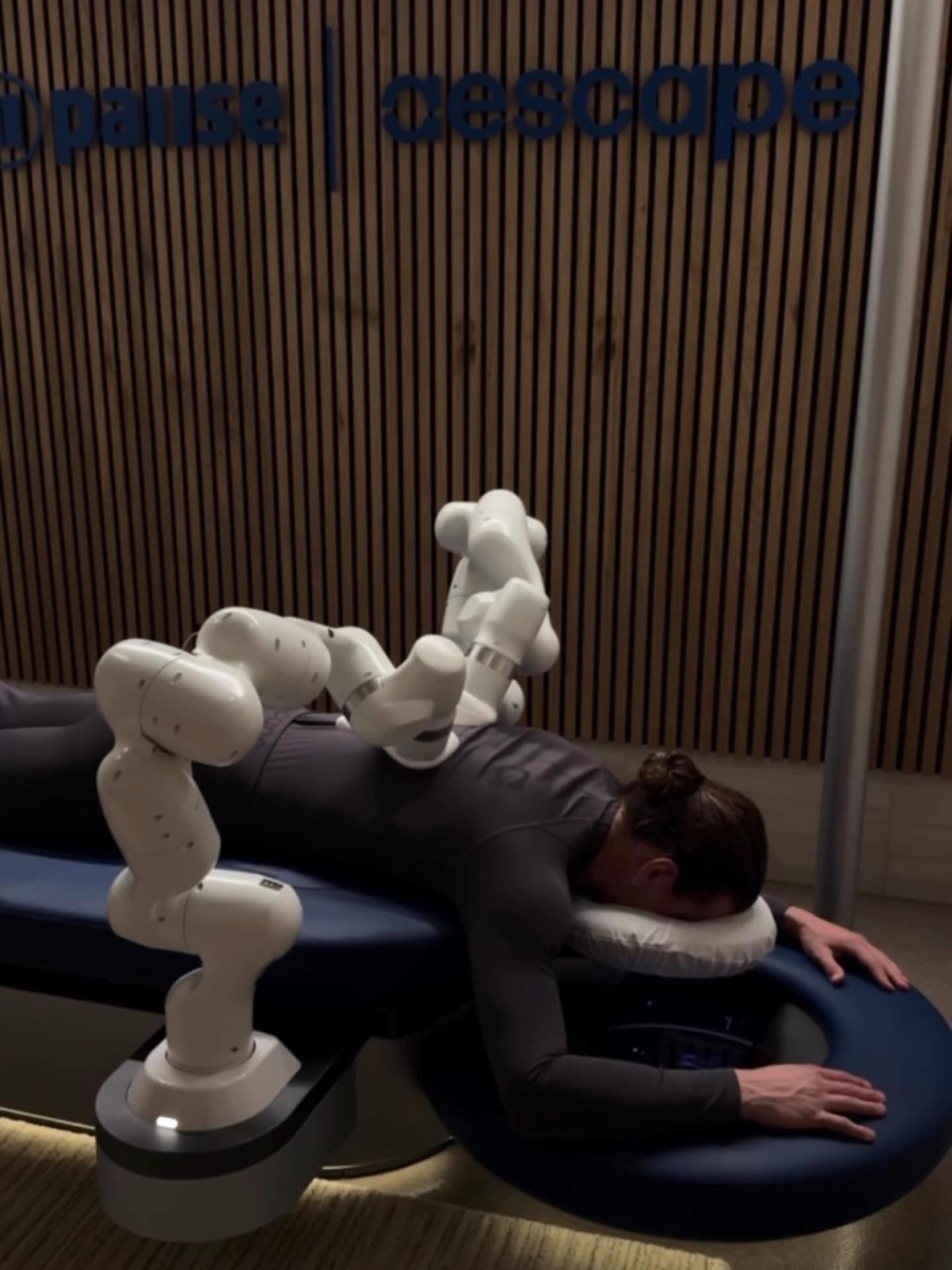 ✨Your body is unique&mdash;your massage should be too.

💙Our Aescape robotic massage uses AI technology to personalize every session, targeting tension with precision and consistency you can feel.

Recovery. Relaxation. Results.

💙Click the link in