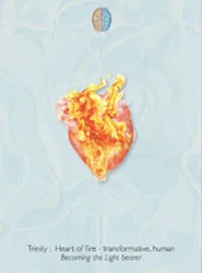 The heart of fire is like a torch–it lights the way, lights love in others