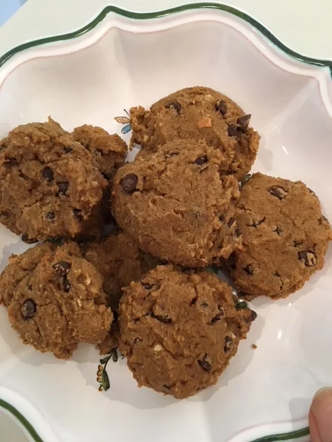mPowering Chickpea Chocolate Chip Cookies