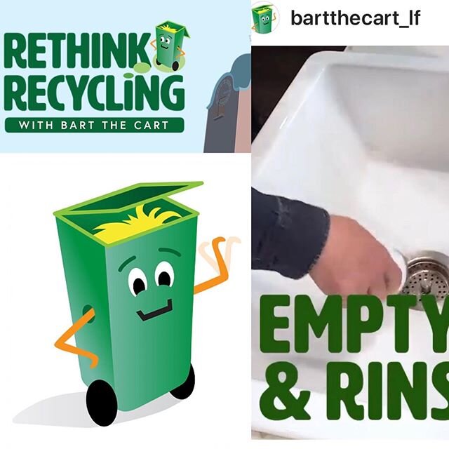 Ready to see more recycling efforts in town? Welcome Bart the Cart... a new, easy, amazing recycling initiative in LF. Instagram has great tips and tools @bartthecart_lf. Thank you @erikavernon for doing this! #reducereuserecycle #savetheearth🌎 #sup