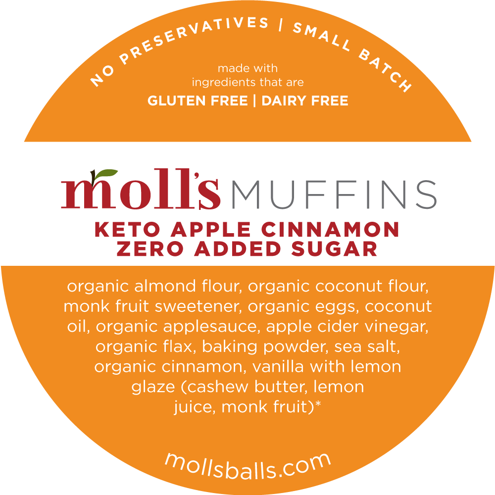 Moll's Muffins — Keto Apple Cinnamon