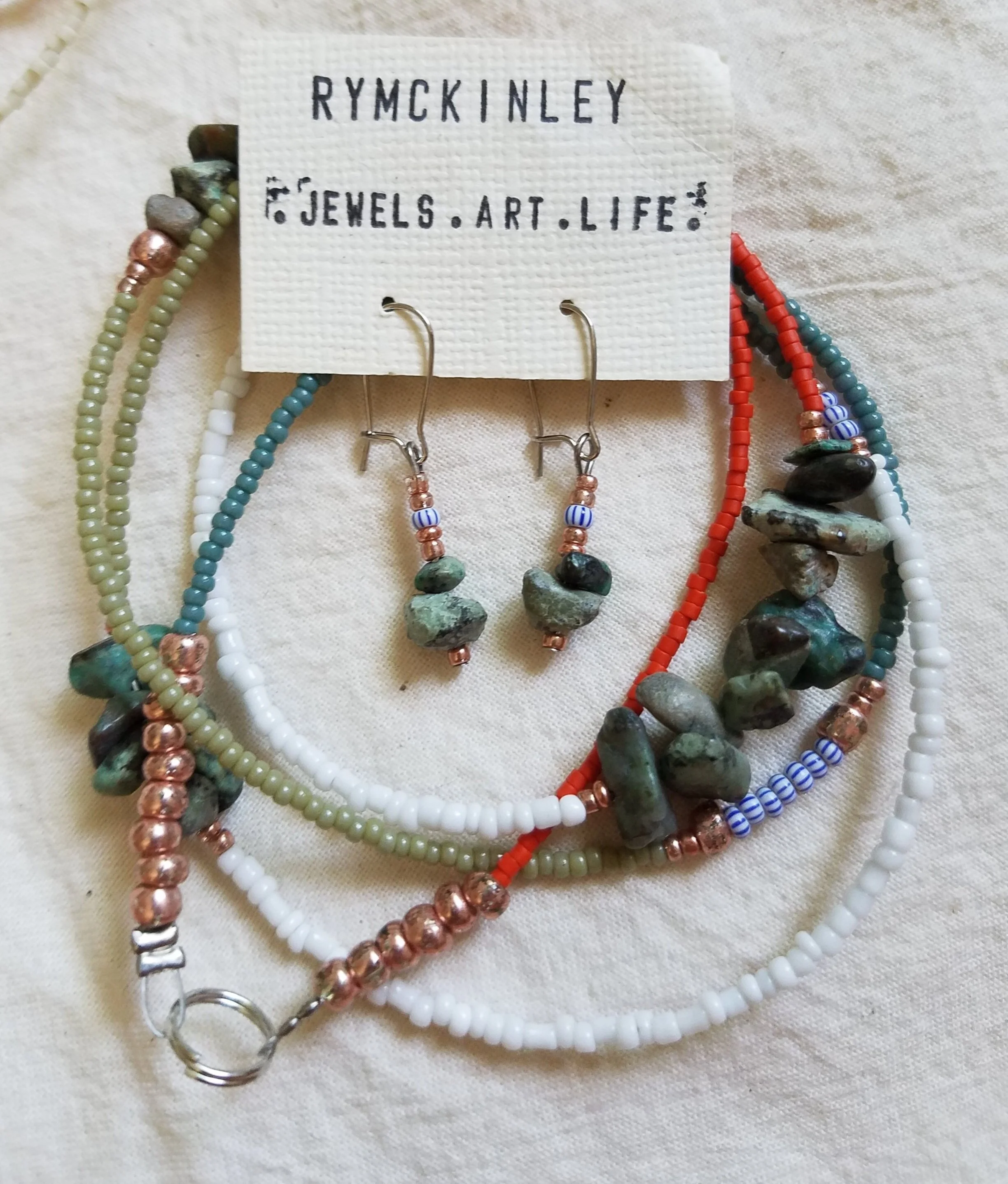 Striped Turquoise Combo