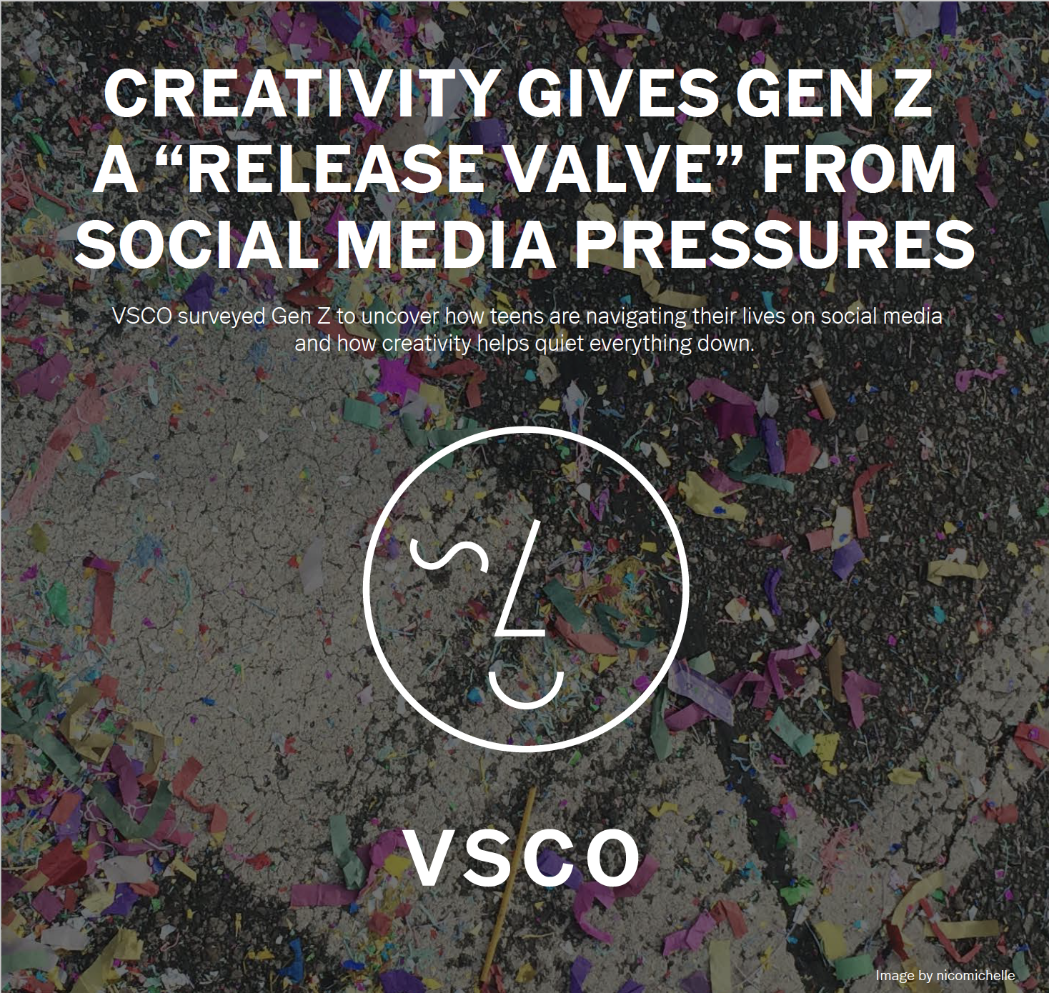Creativity Gives Gen Z A “Release Valve” From Social Media Pressures September 16, 2019 — As the first generation to be born with a digital footprint that they didn’t create themselves, Gen Z are in many ways better prepared than any other generation to manage their way through social media. They’re re-writing the rules as they go, finding safe spaces for creative expression and prioritizing self-care as part of their digital routine.