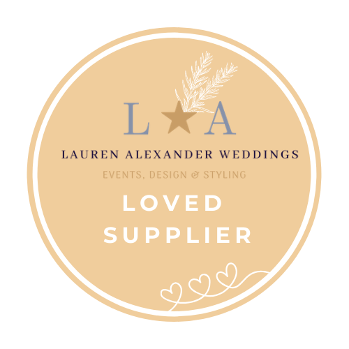 Lauren Alexander Weddings Loved Supplier logo