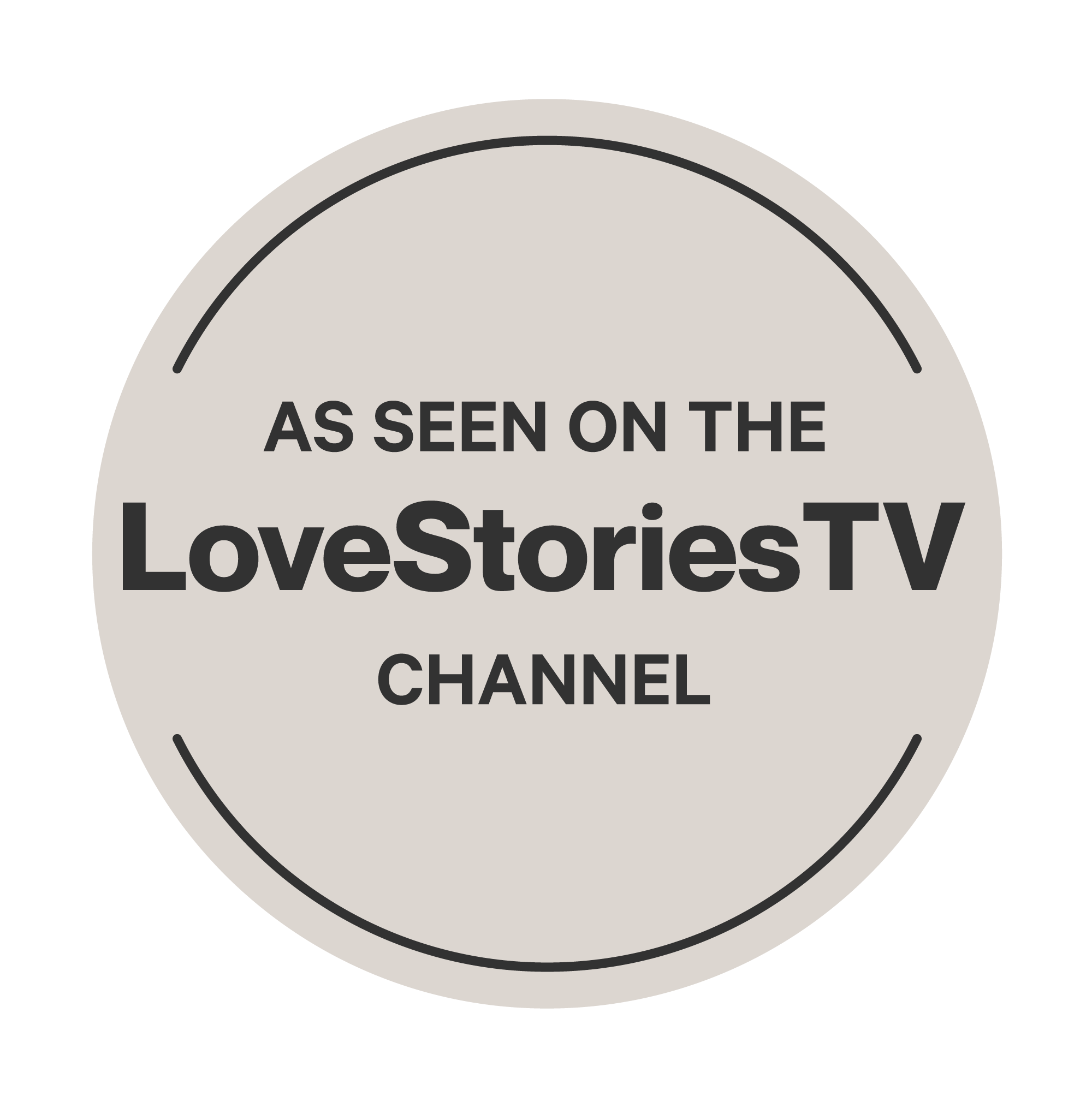 As seen on LoveStoriesTV Channel logo