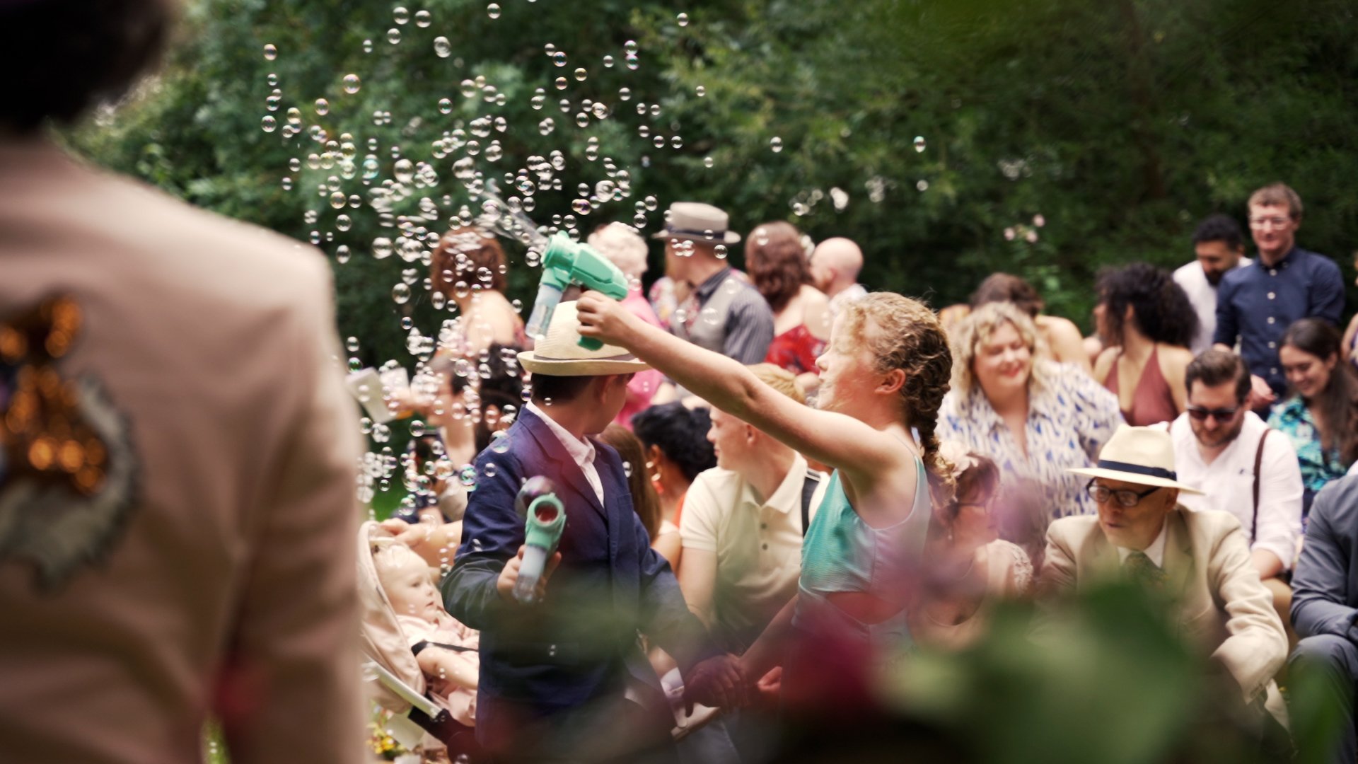 outdoor wedding ceremony