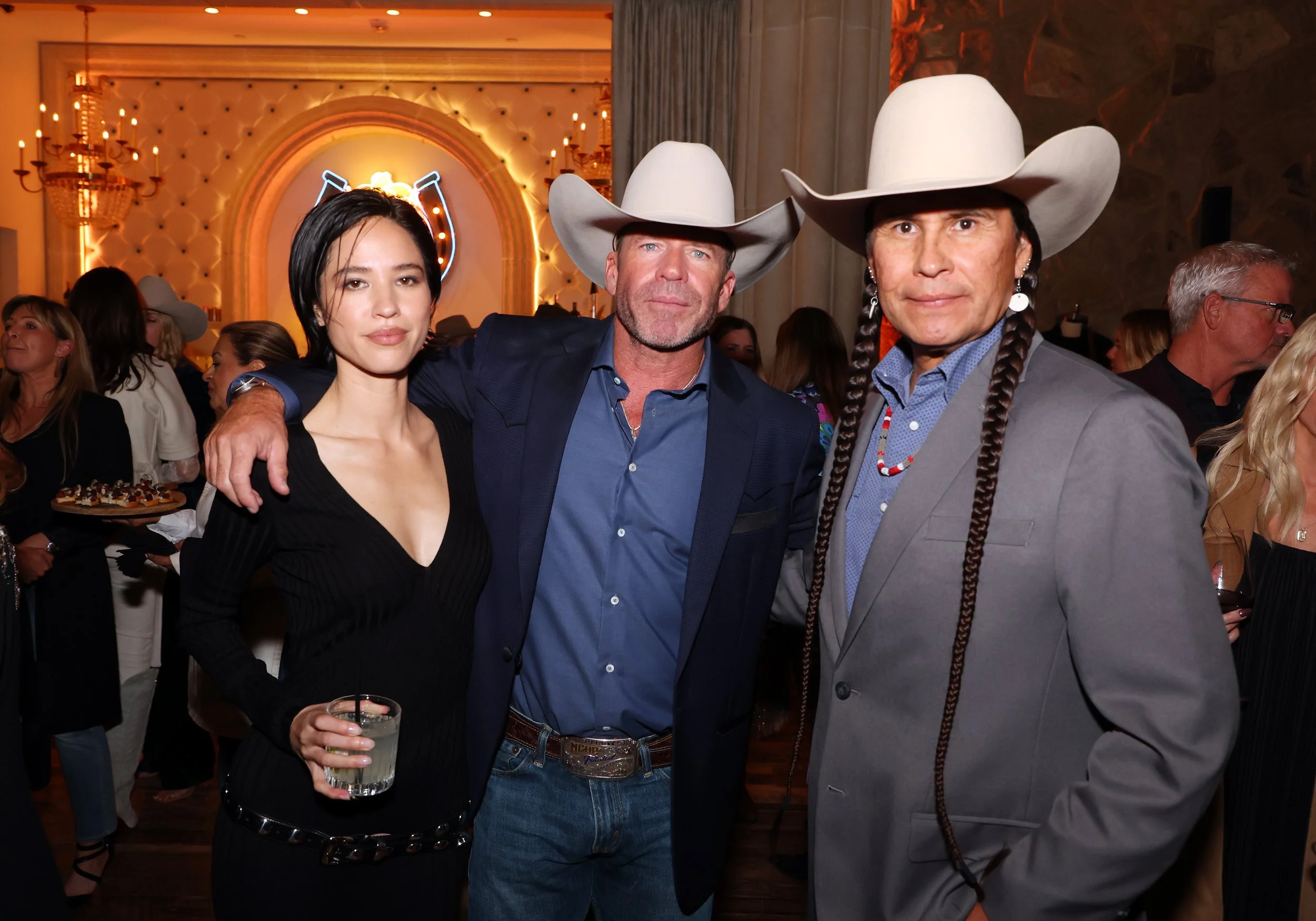 Kelsey Asbille, Taylor Sheridan & Mo Brings Plenty.JPG