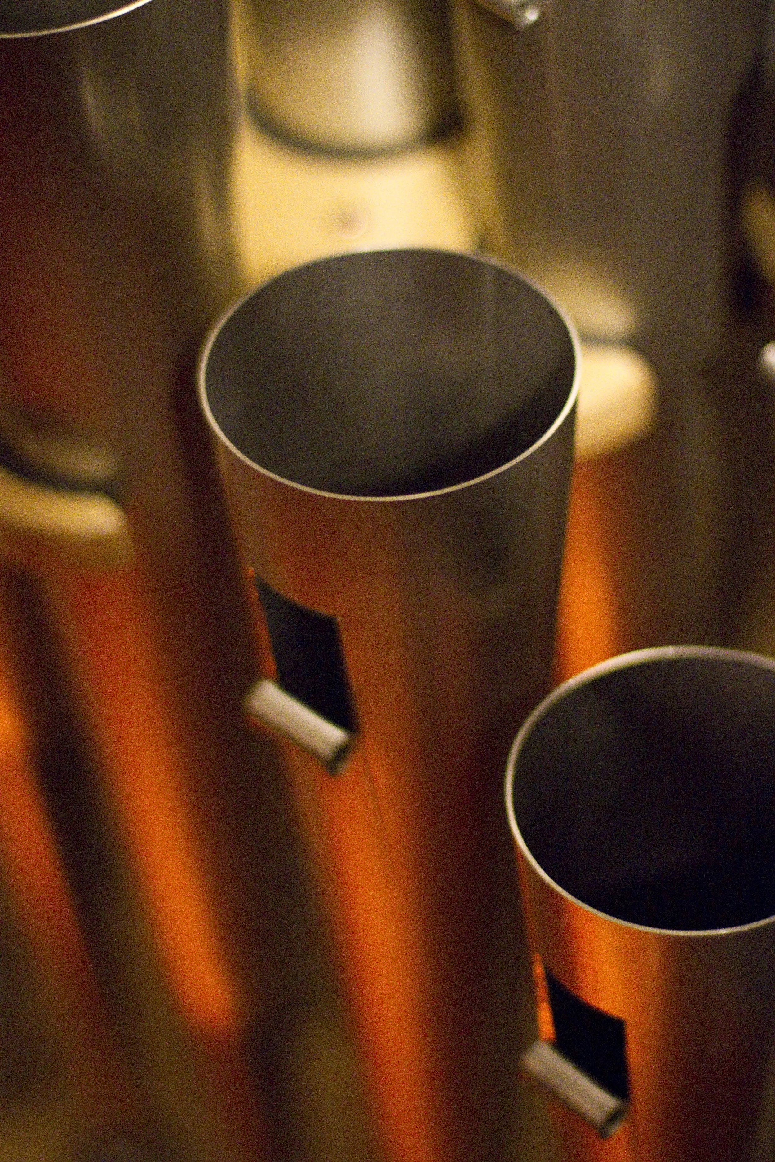 Organ pipes