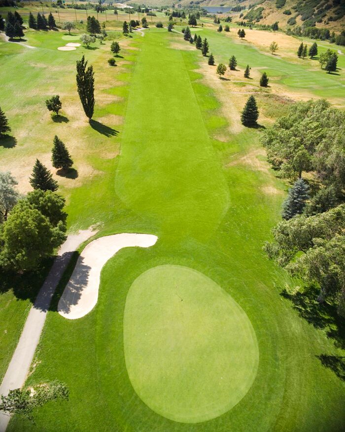 Hole 1, Par 4, 388 yards