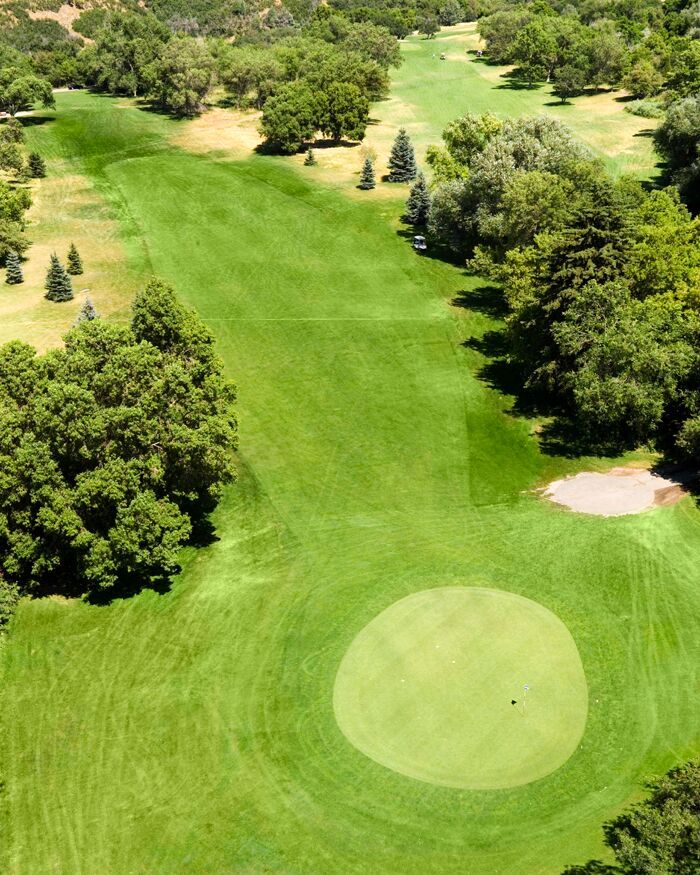 Hole 8, Par 4, 342 yards