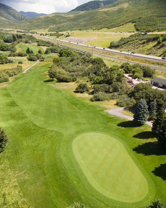 Hole 18, Par 4, 410 yards
