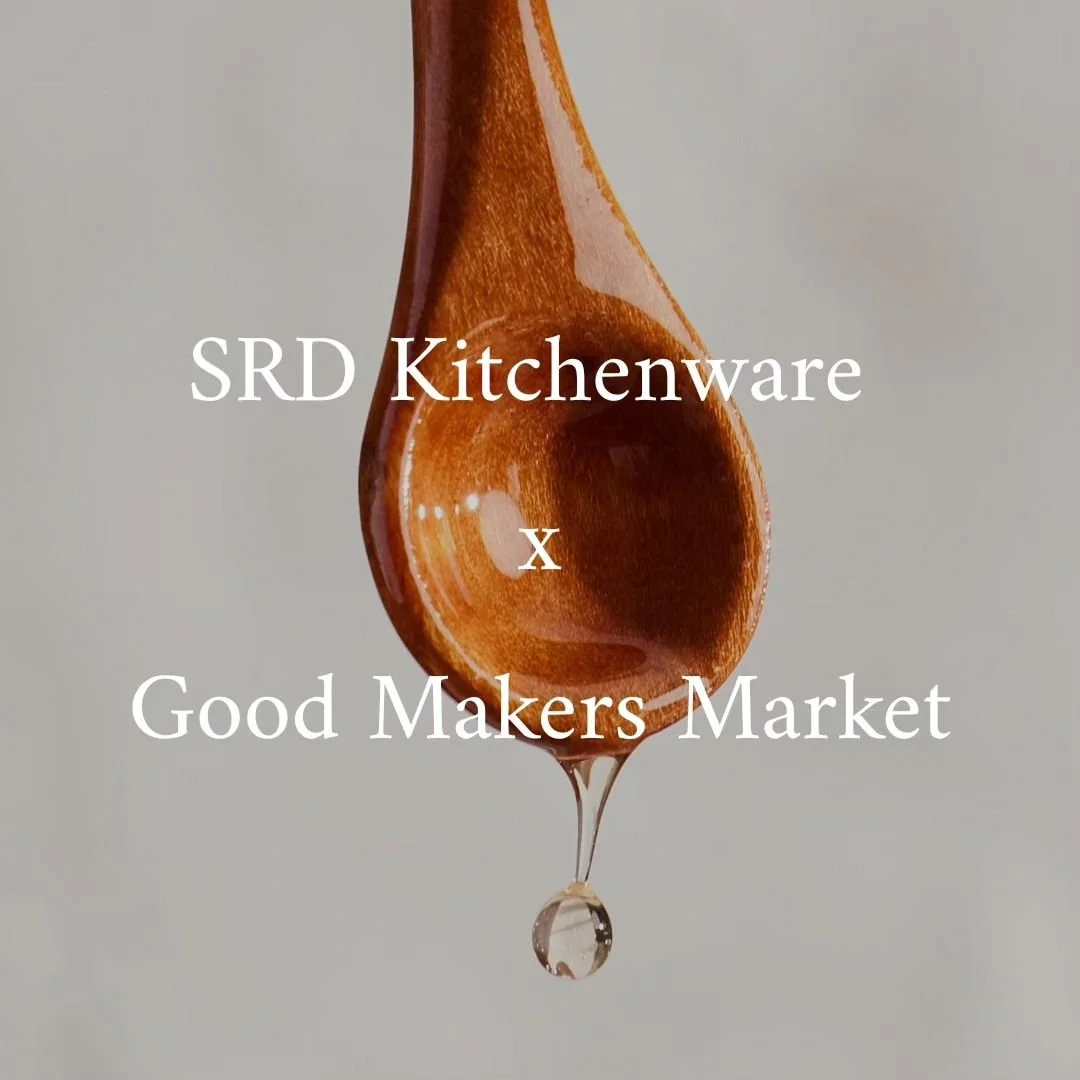 Come check out our SRD Kitchenware this weekend at the @goodmakersmarket.
We will be holding it down in Booth 3.
.
.
Friday 3pm-7pm
Saturday 9am-4pm
.
.
.
Pc: @pilsenphotocoop 
.
.
#SRD #bornfromastorm #rooted1901 #iowa #iowacity #marion #cedarrapids