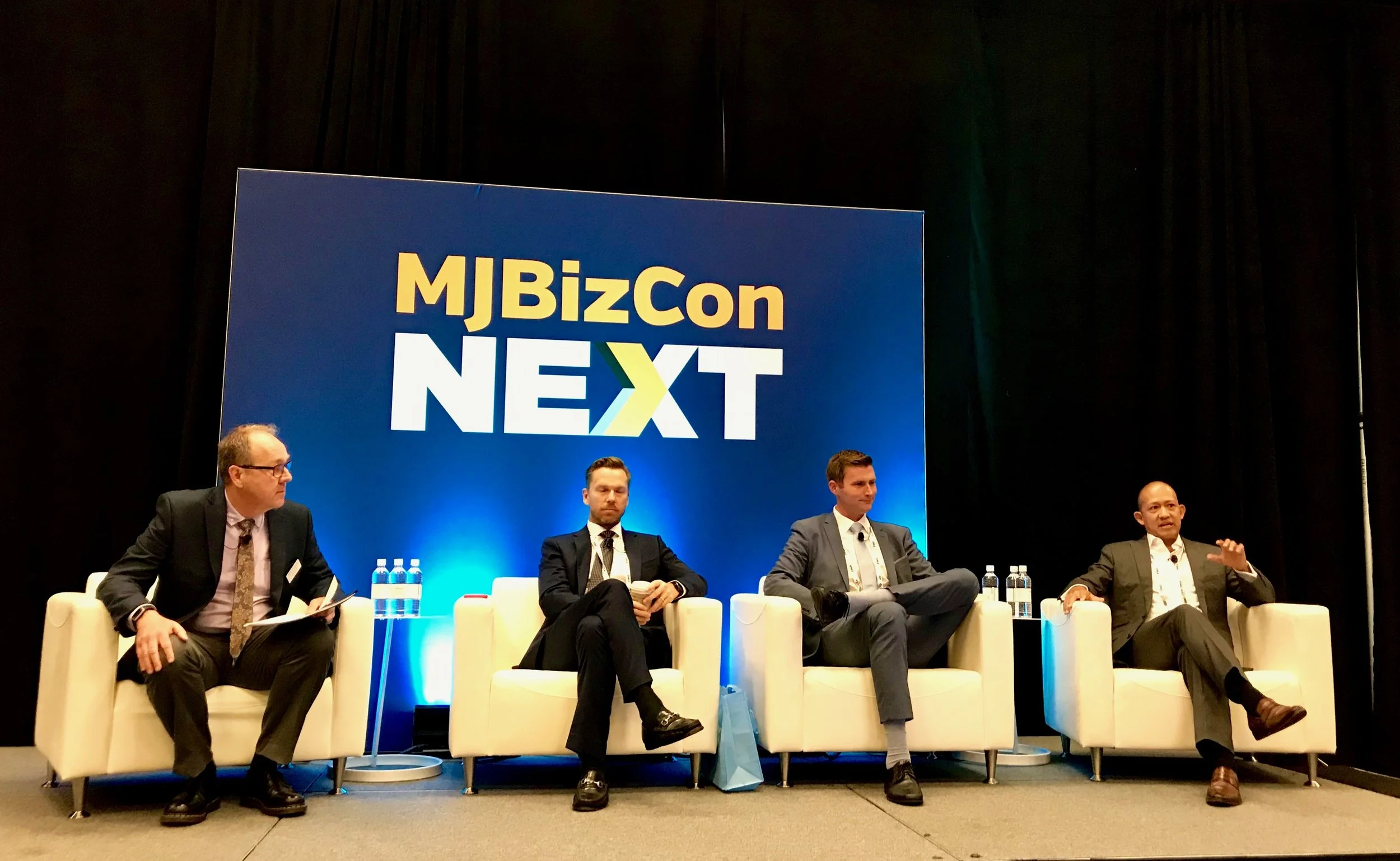 From left to right: Moderator, Will Muecke, Nic Easley, Catarino Felán III