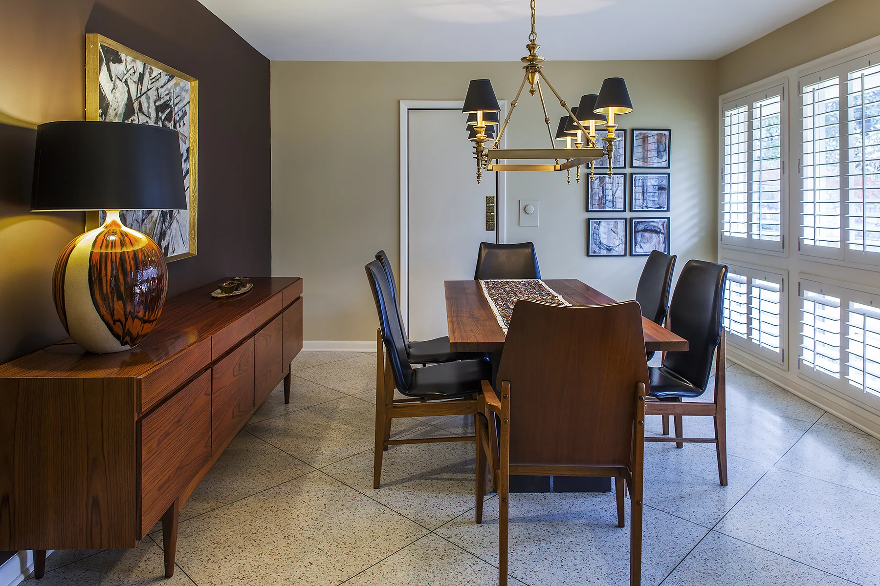 Mid Century Dining Room