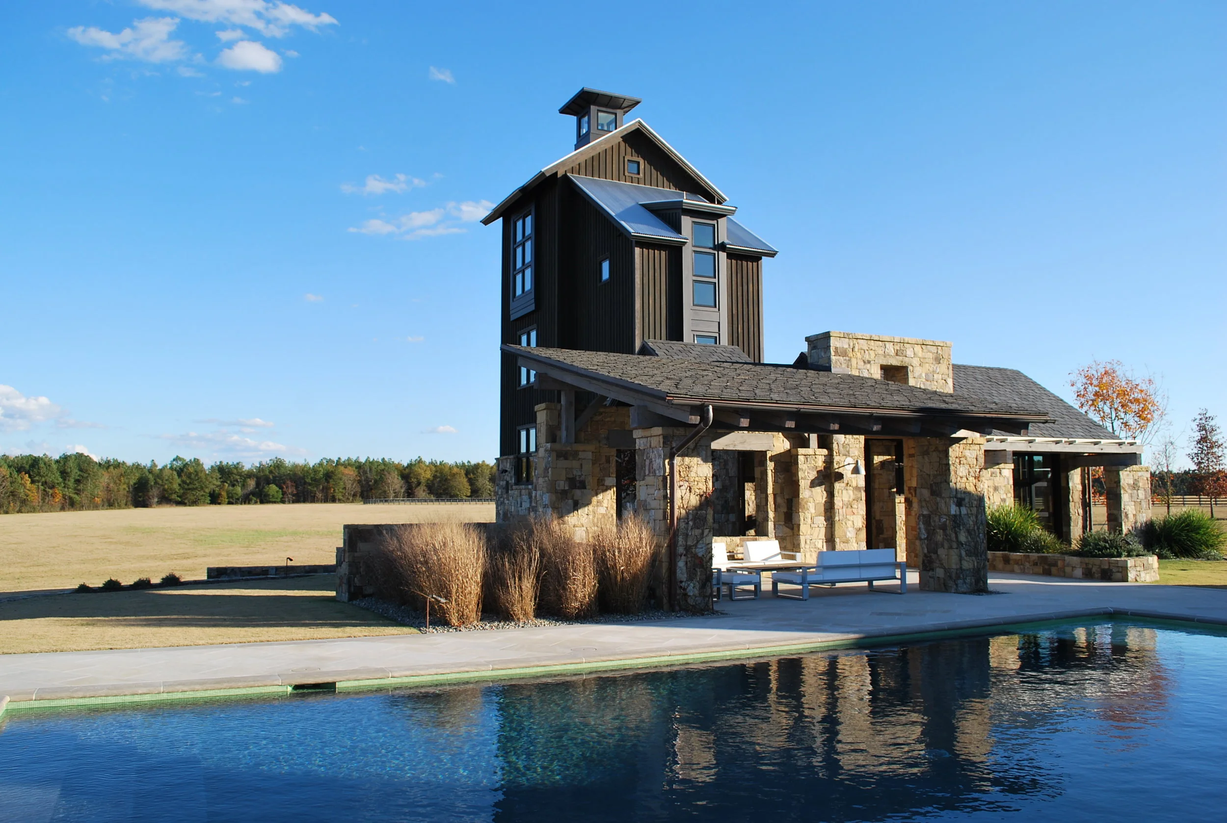Farm Pool House