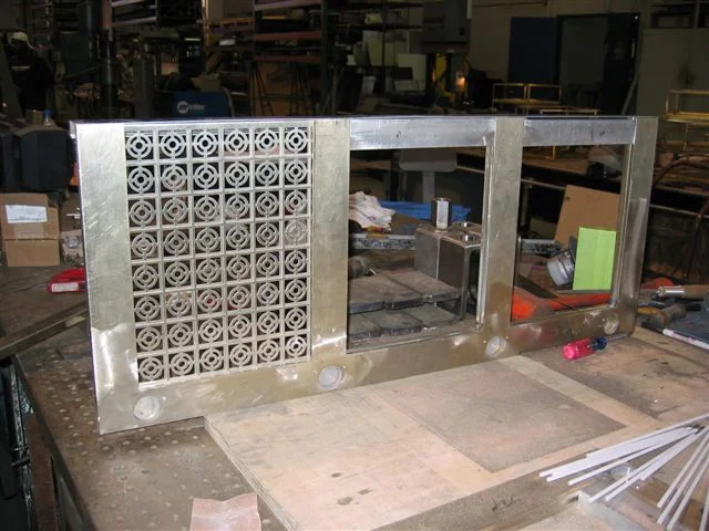 Custom White Bronze Doors