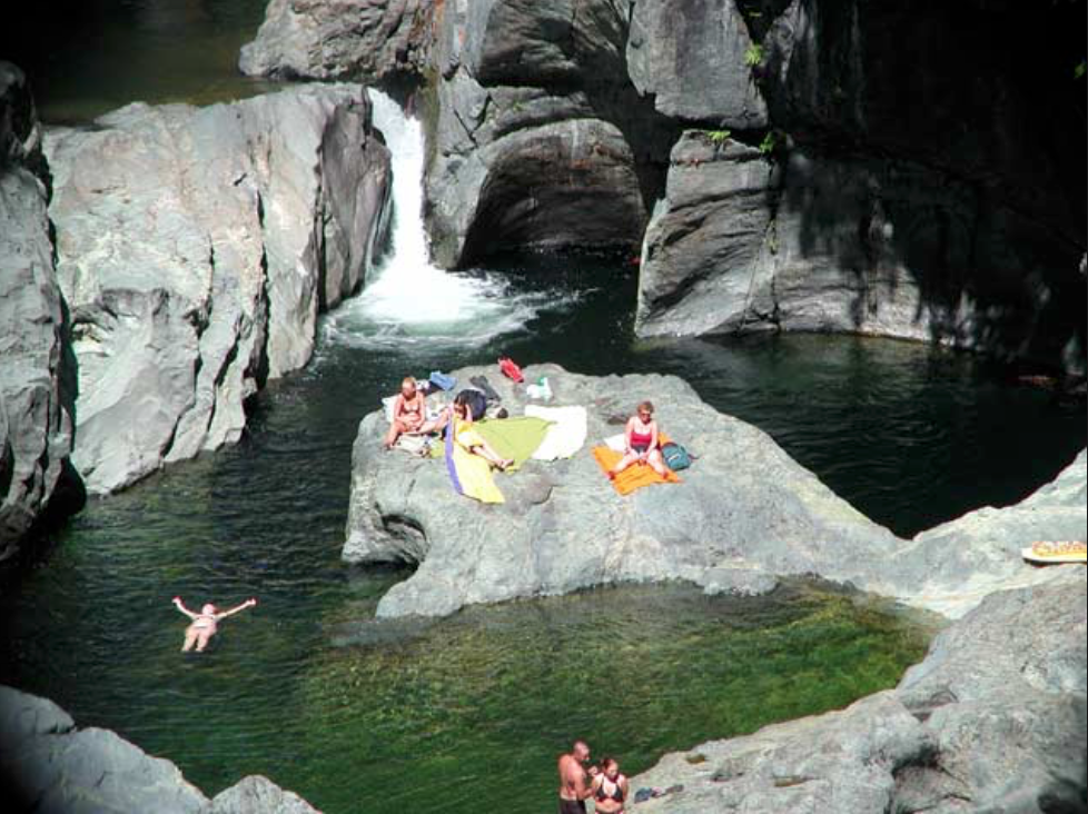 Summertime at the Sooke Potholes