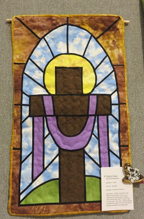 “Easter Cross” sewn by Gloria Browder