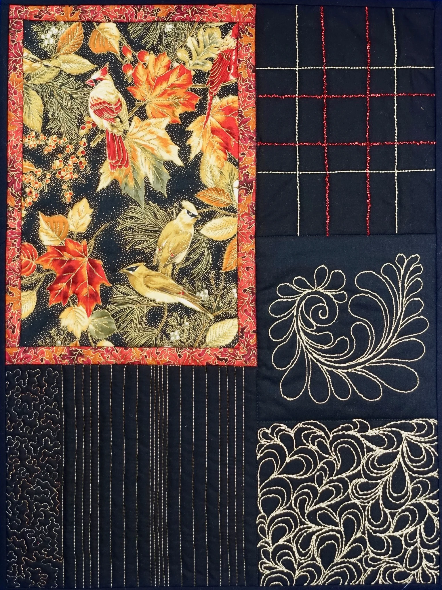 Quilting with Metallic Thread Class Sample