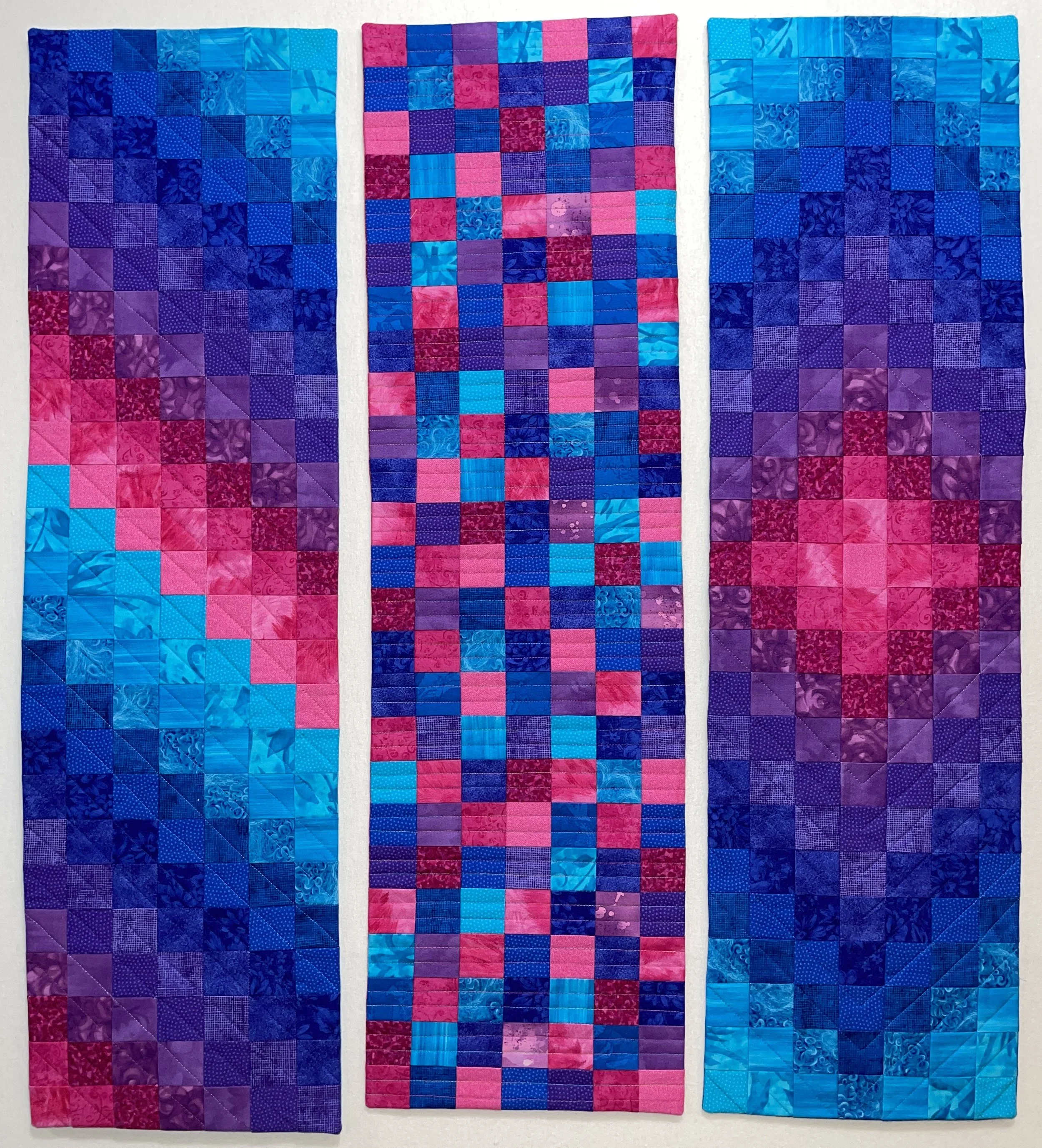 Postage Stamp Table Runners