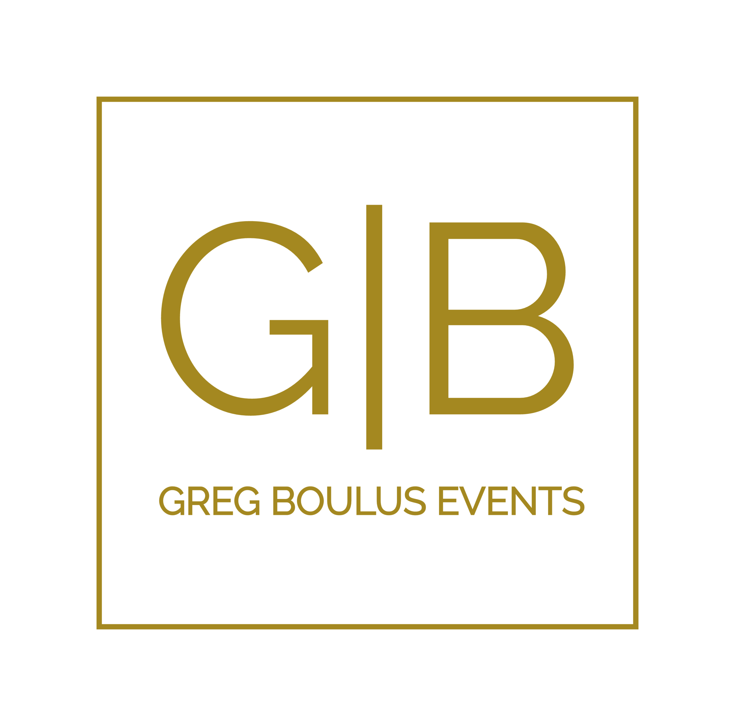 Greg Boulus Events