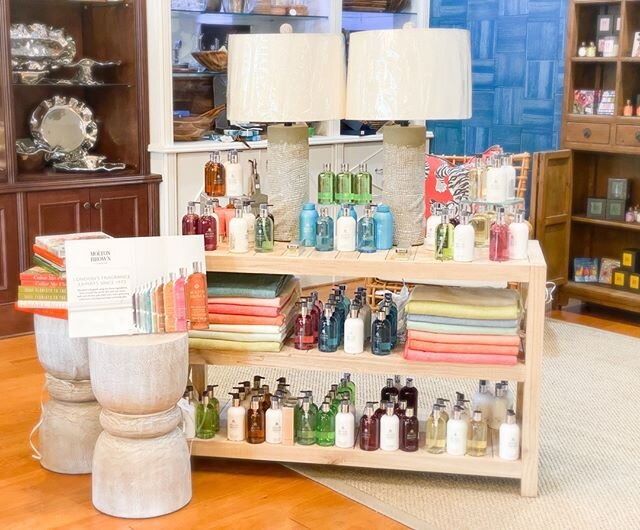 Summer has officially made its entrance. From soaps &amp; lotions to bath gels &amp; salts, revel in the coastal &amp; exotic aromas of @moltonbrownusa | #designimagesaugusta