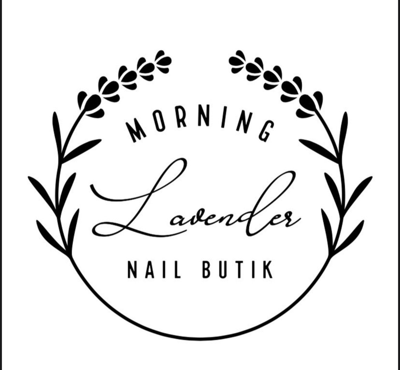 Morning Lavender Nail Batik
