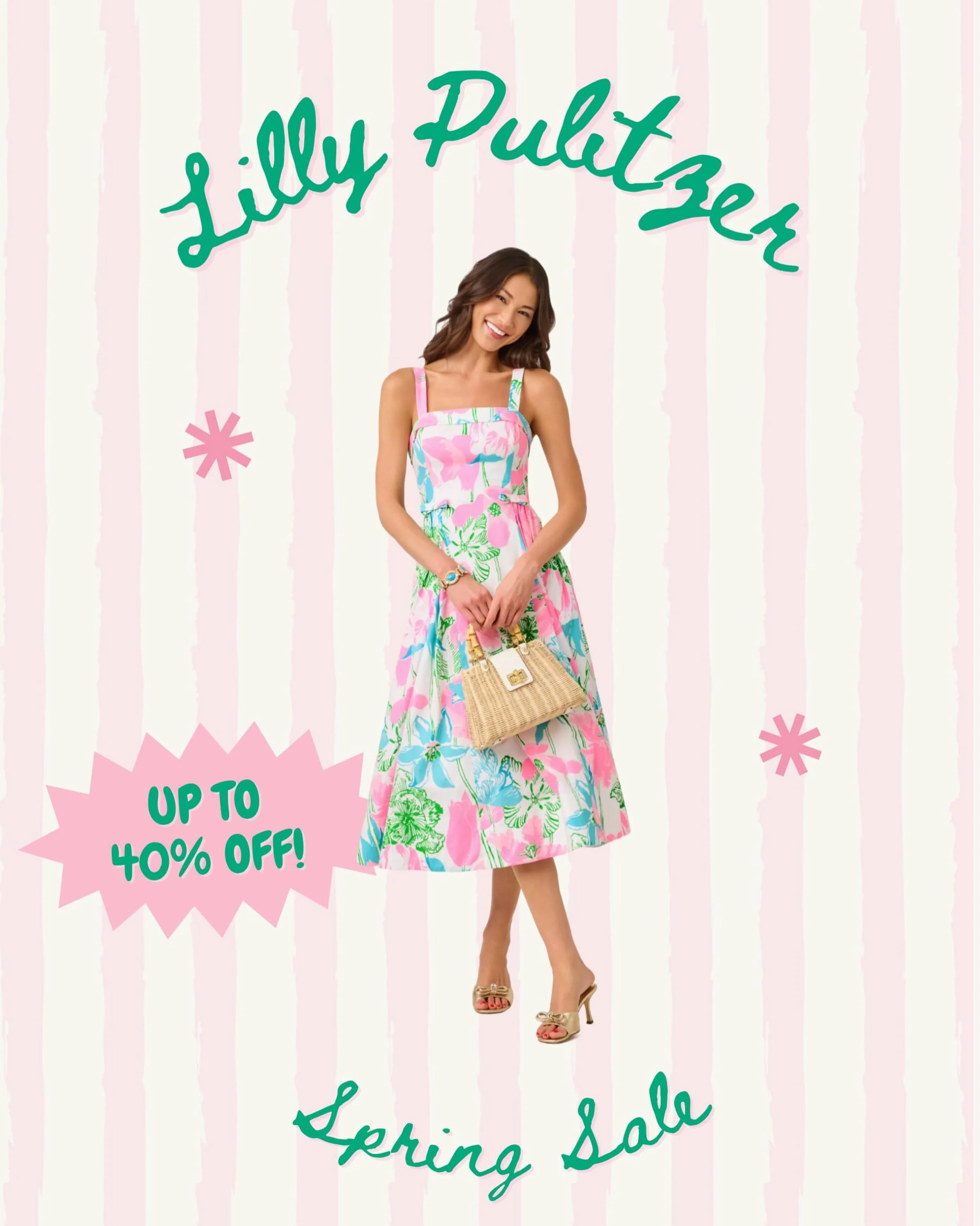 ☀️SURPRISE☀️ 

Spring styles are up to 40% off @palmvillageaugusta 

Shop in + save! 

#sale #lillypulitzer #shoplocal