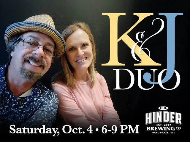 K&amp;J Duo - Live Music at H.H. HINDER Brewing Co.