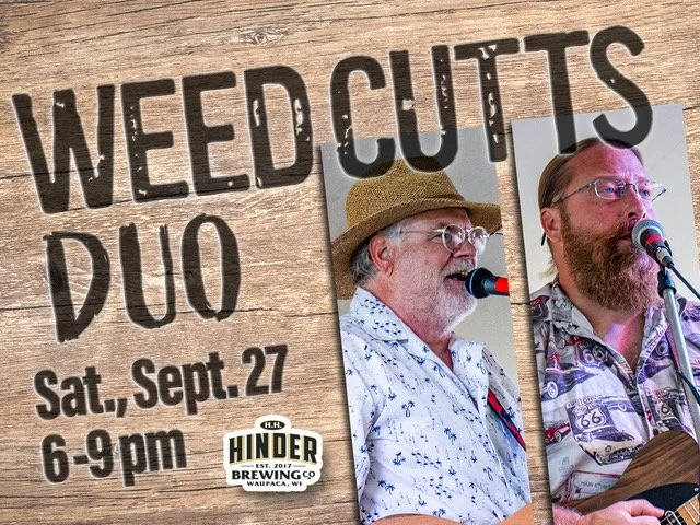 Weed Cutts Duo - Live Music at H.H. HINDER Brewing Co.