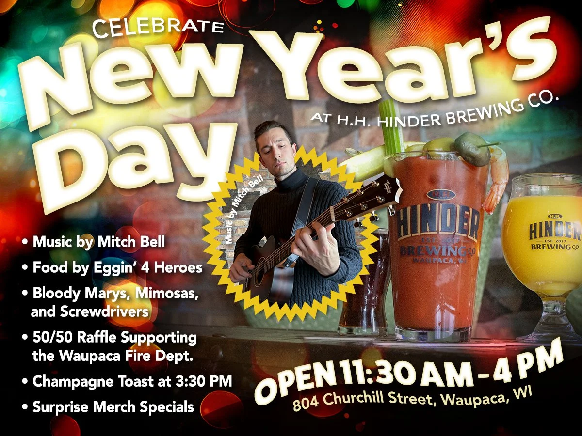 New Year's Day at H.H. HINDER Brewing Co.
