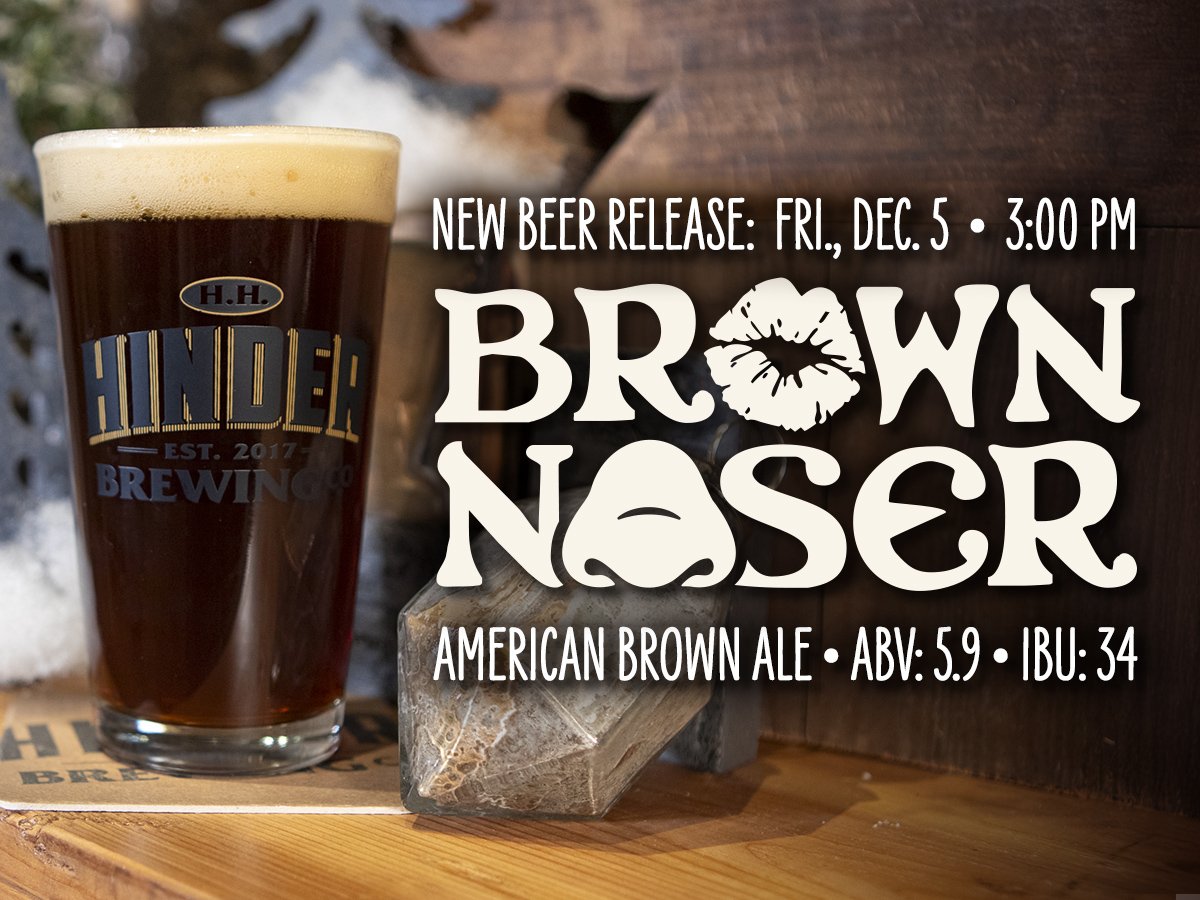 New Beer Release - Brown Noser - American Brown Ale