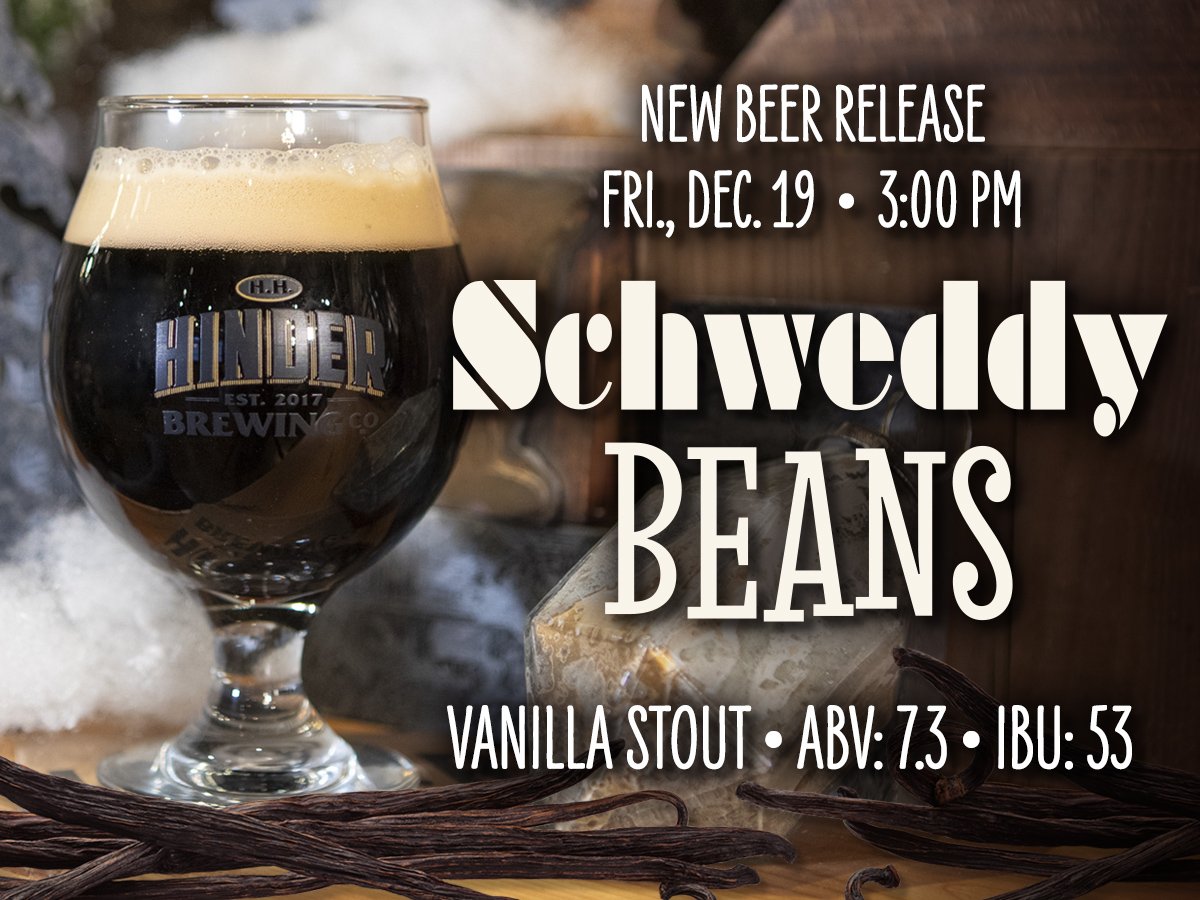 New Beer Release - Schweddy Beans - Vanilla Stout