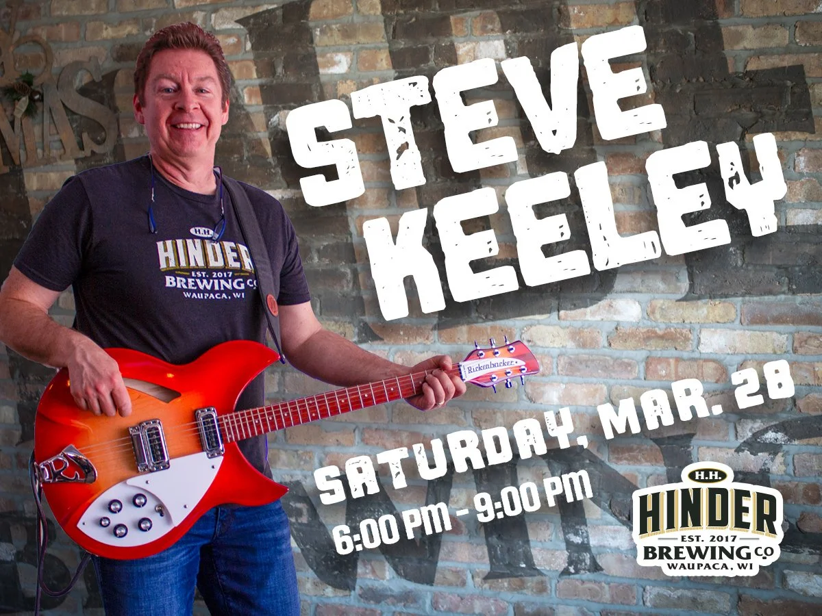 Live Music - Steve Keeley at H.H. HINDER Brewing Co.