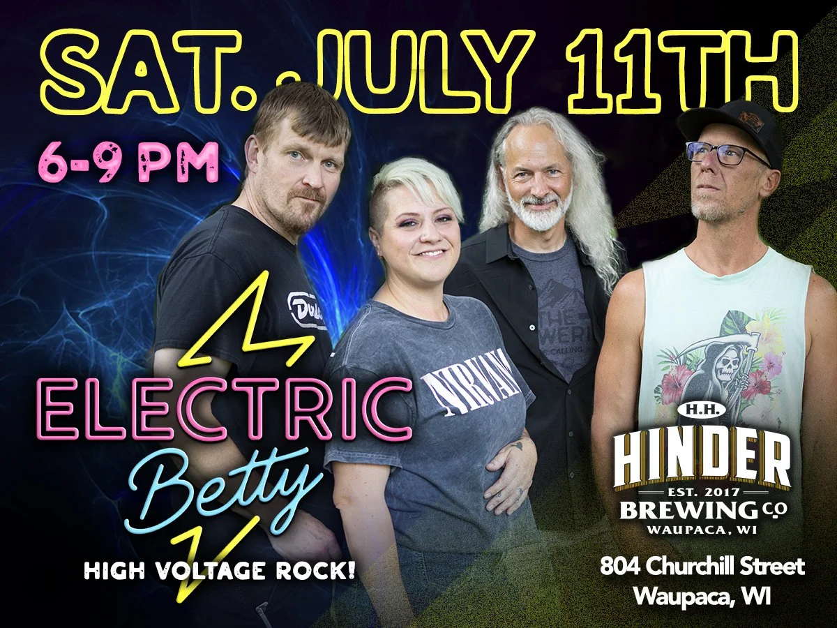 Live Music - Electric Betty at H.H. HINDER Brewing Co.