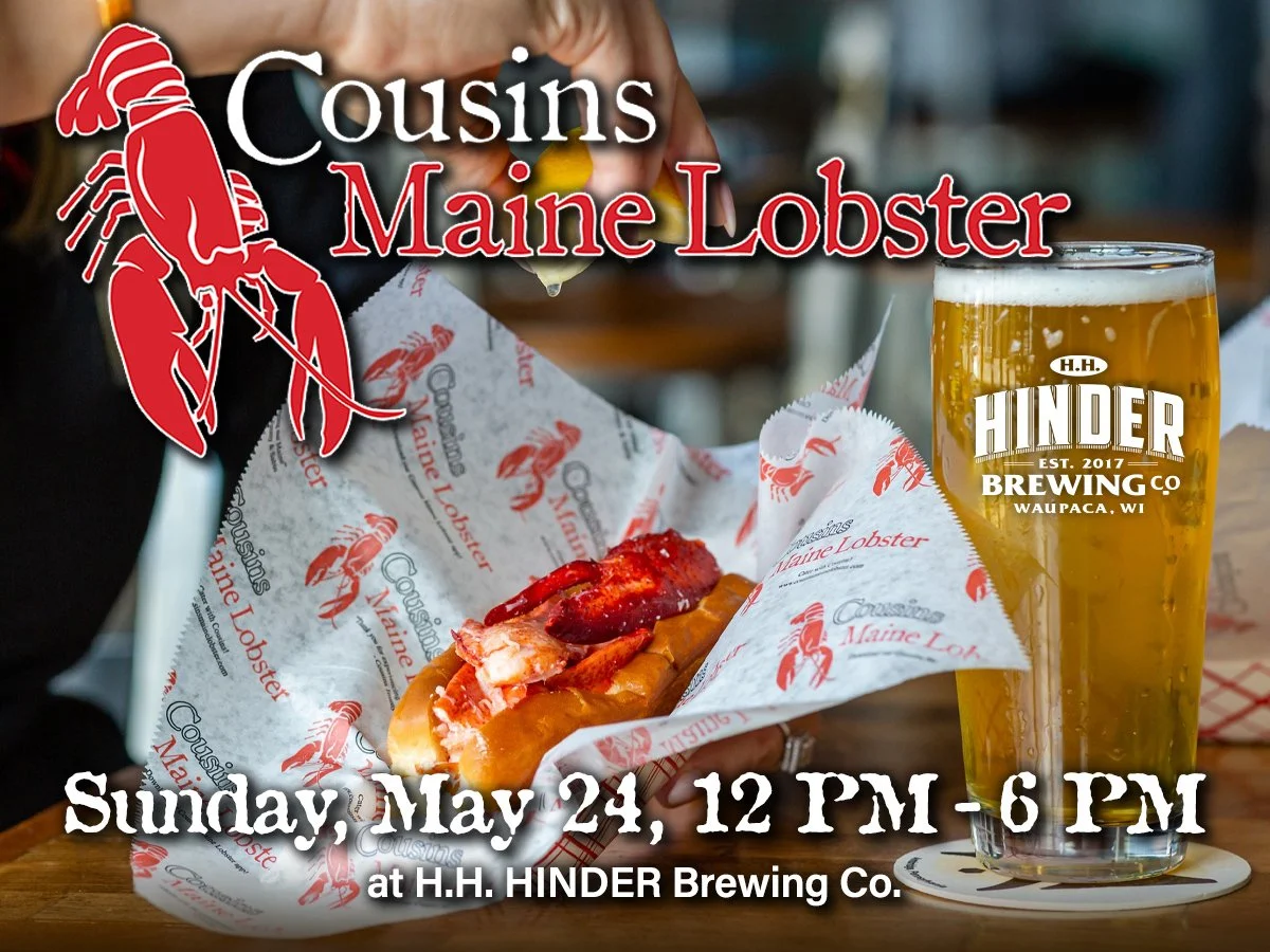 Cousins Maine Lobster Food Truck at H.H. HINDER Brewing Co.