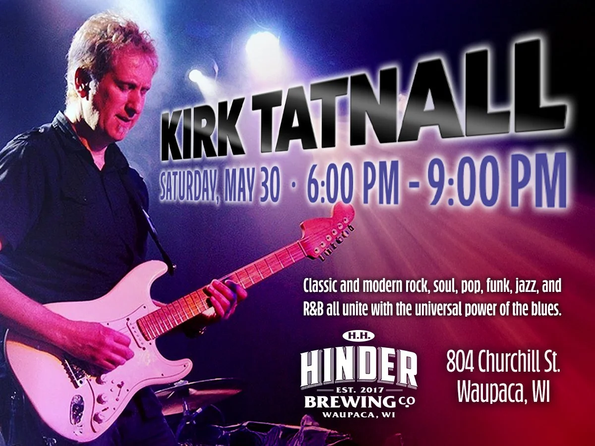 Kirk Tatnall - Live Music at H.H. HINDER Brewing Co.