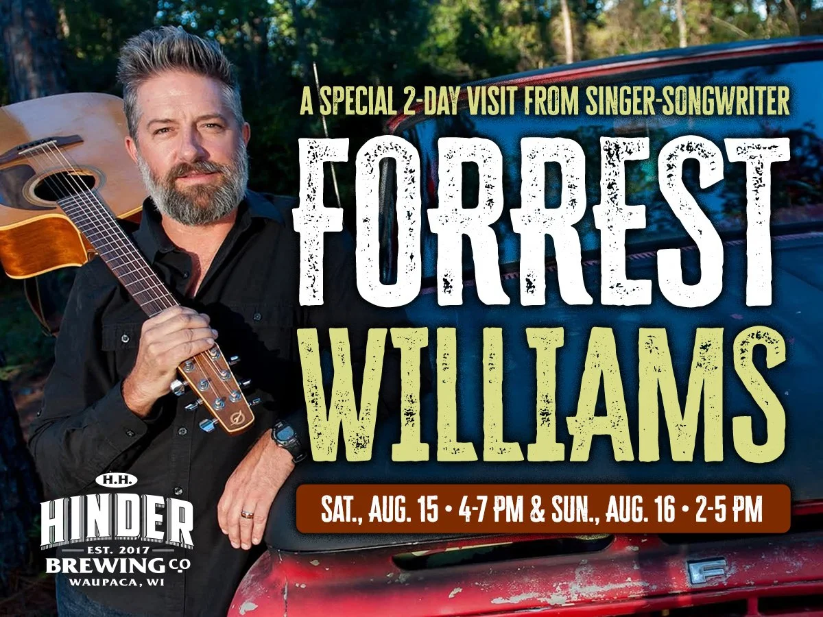 Live Music - Forrest Williams at H.H. HINDER Brewing Co.