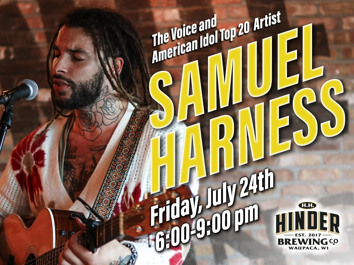 Live Music - Samuel Harness at H.H. HINDER Brewing Co.