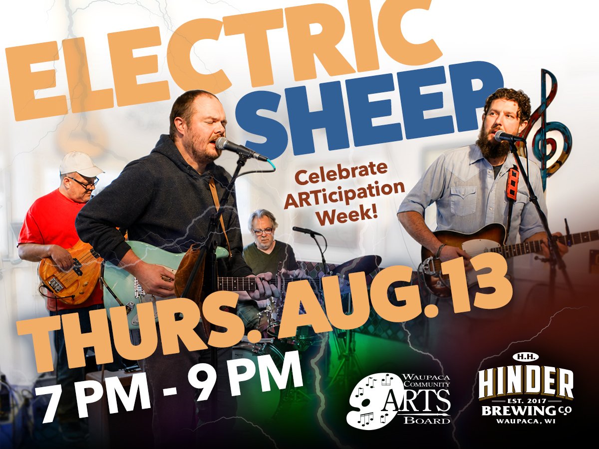 Live Music - Electric Sheep at H.H. HINDER Brewing Co.