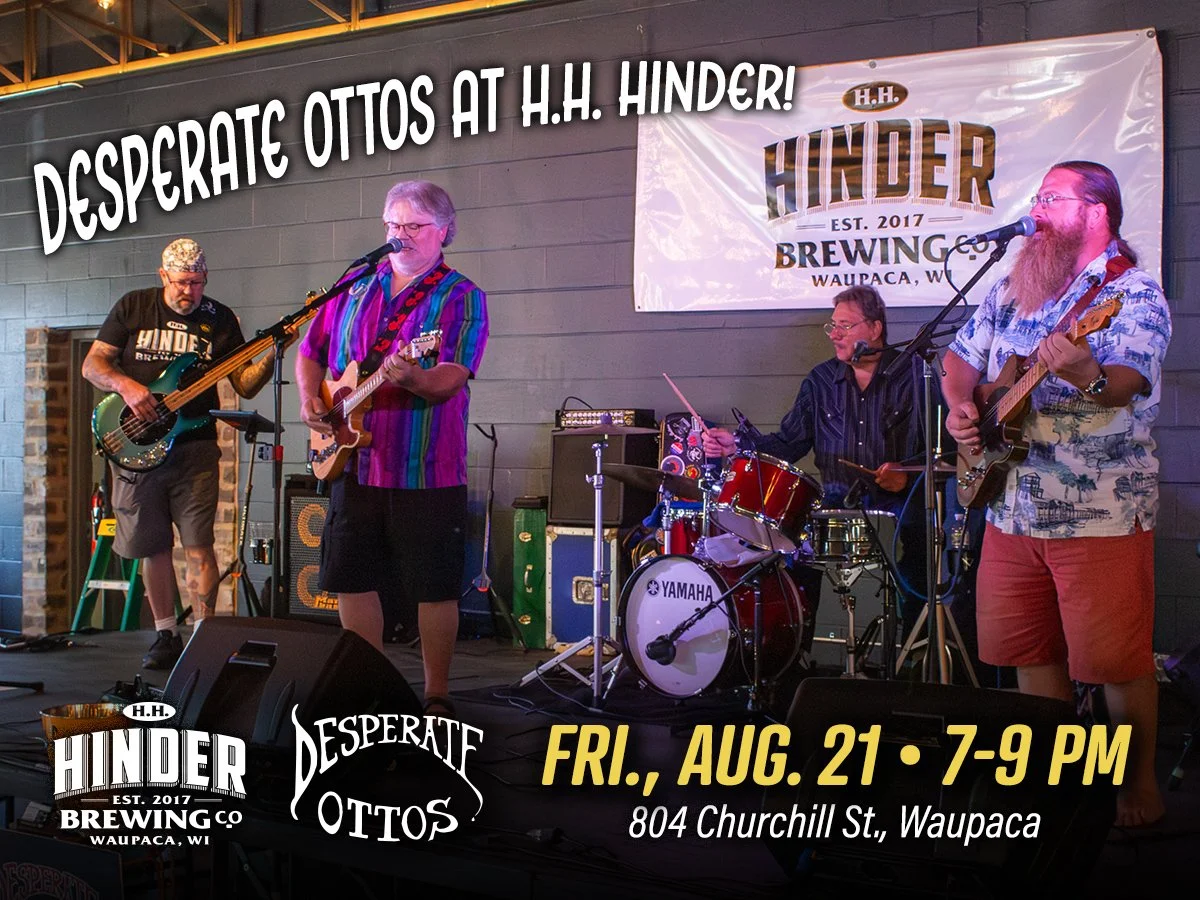 Desperate Ottos at H.H. HINDER Brewing Co. 