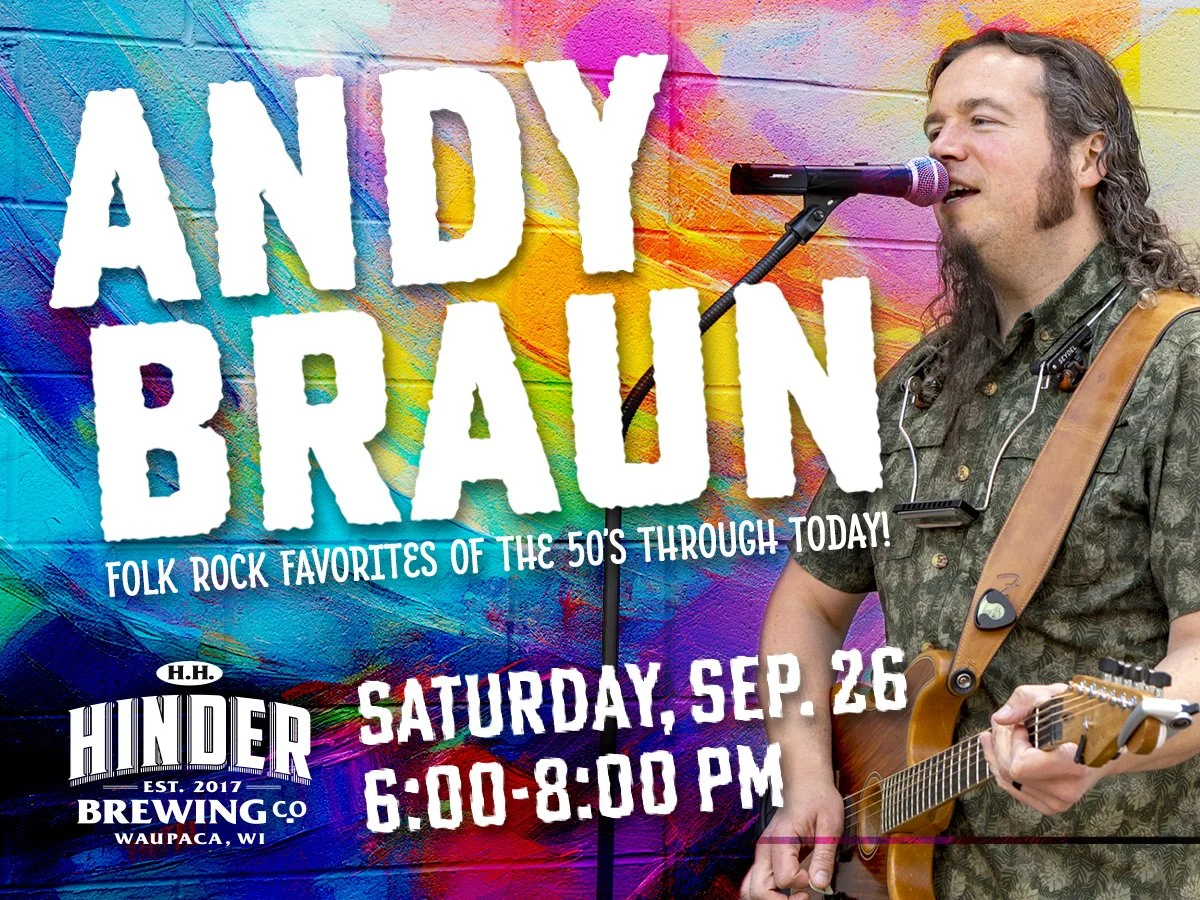 Live Music - Andy Braun at H.H. HINDER Brewing Co.