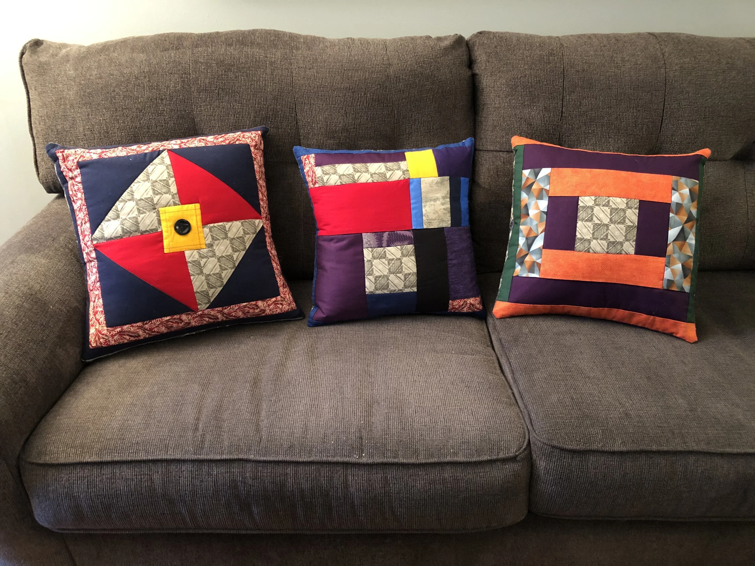 Memorial Pillows (using a Father's shirt)