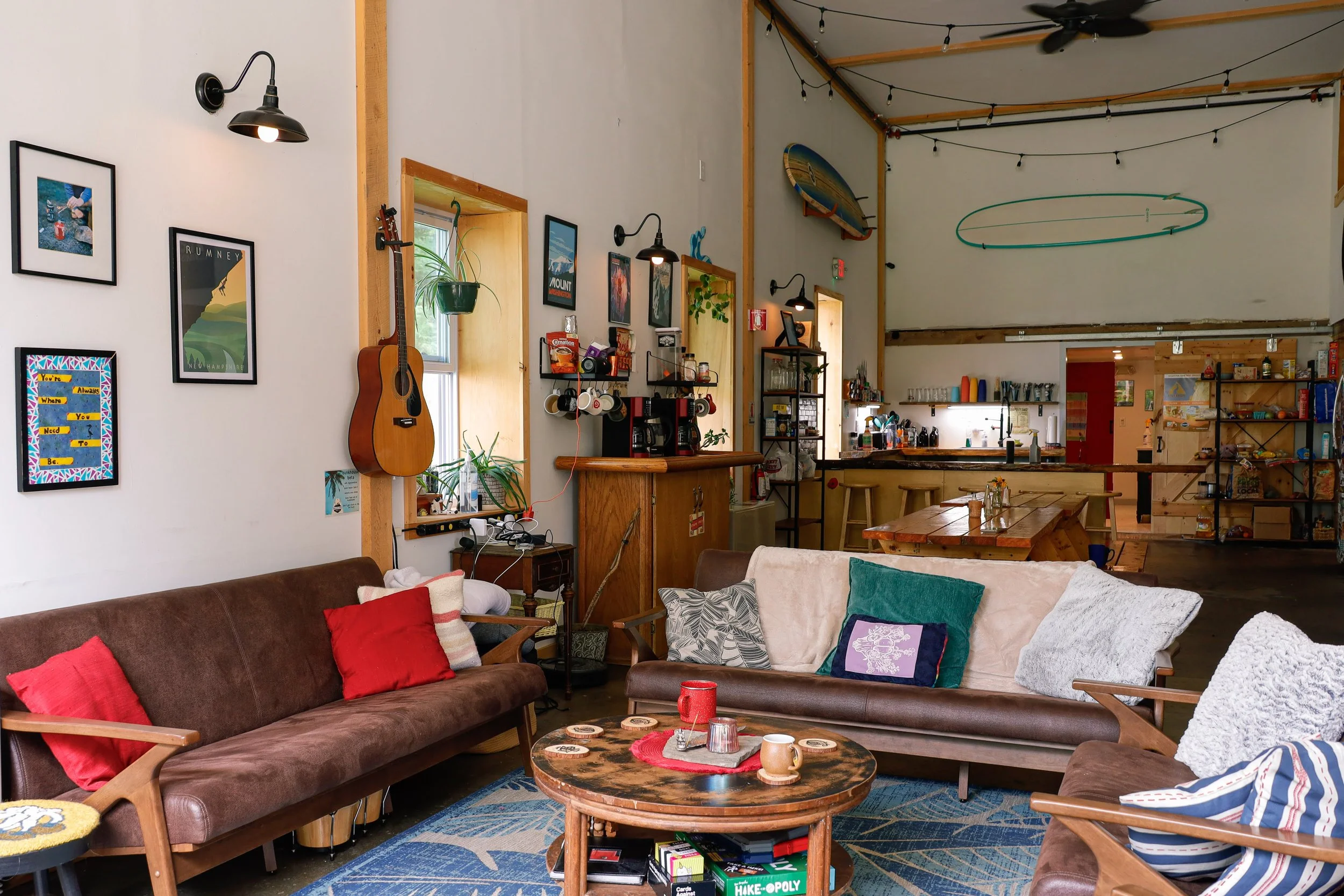 Barn Door Hostel and Campground Rumney New Hampshire White Mountains