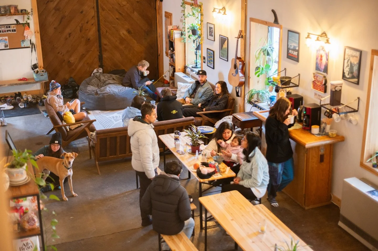 Hey friends! 🥳 We're excited to announce our first-ever New Years Party at Barn Door Hostel! We're keepin' it chill, celebratin' change, winter in NH, and hangin' with friends. Oh, and there'll be drinks, of course! 😉 Here's the deal- your stay, ch