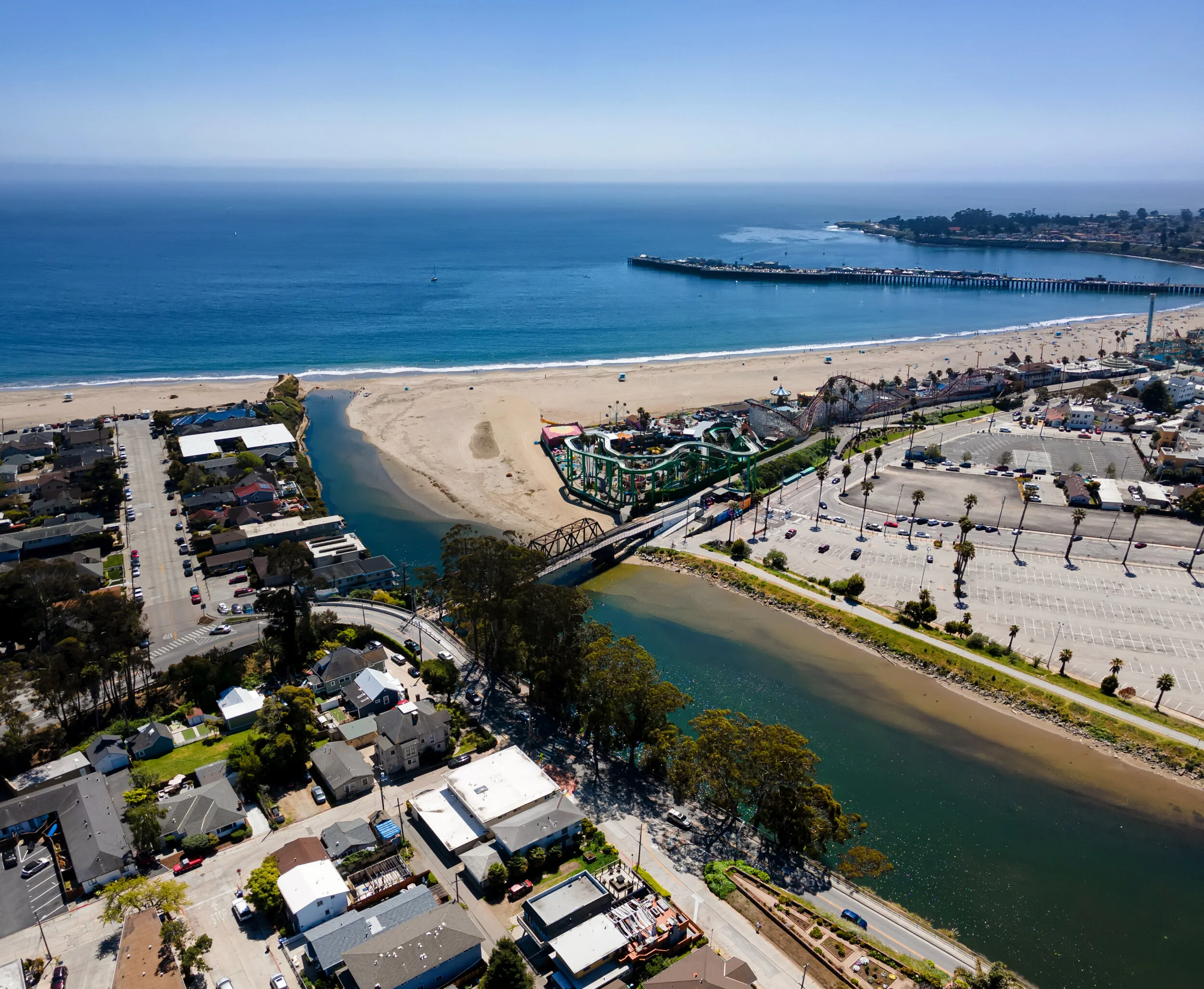 3 drone pano BW_river_ocean.jpg