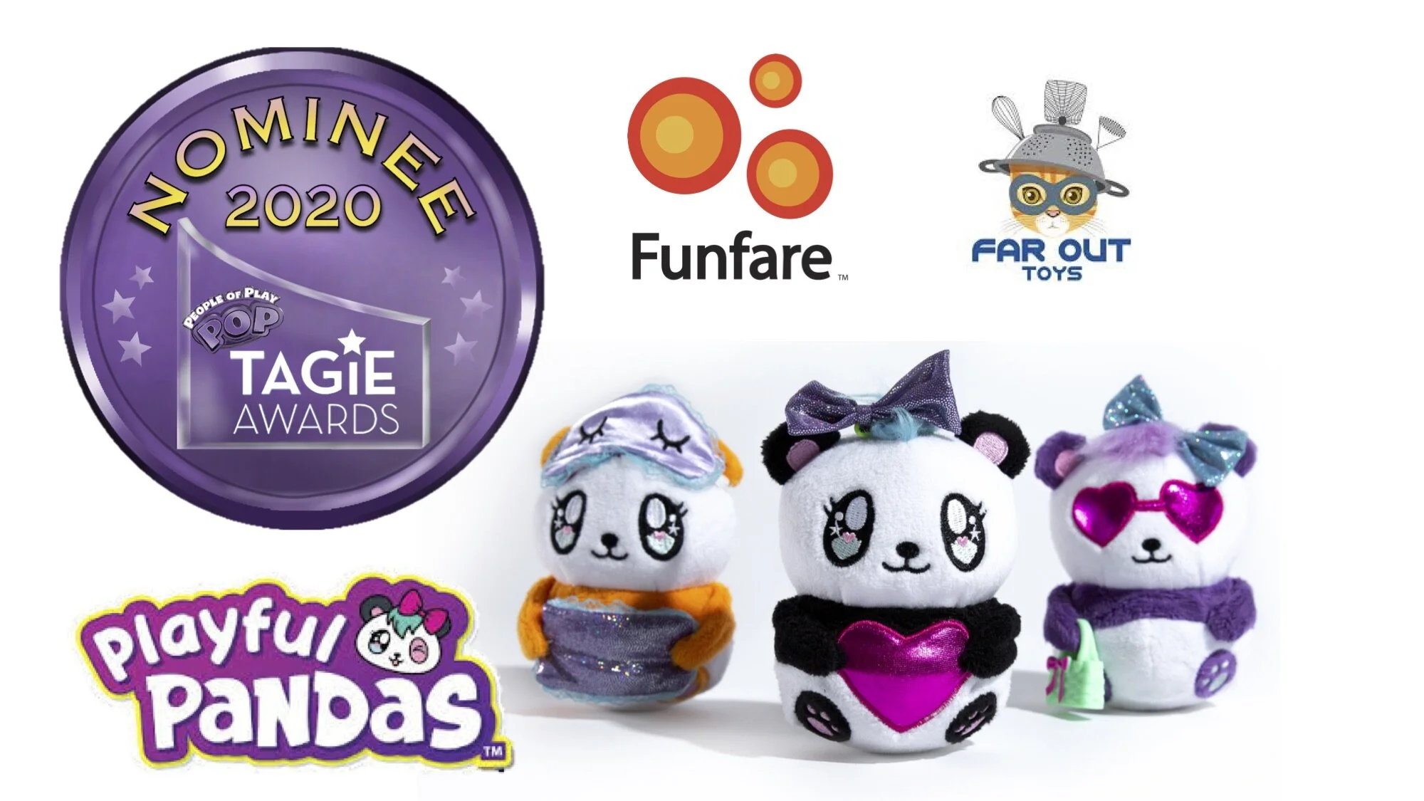 Playful Pandas Nominated for a TAGIE