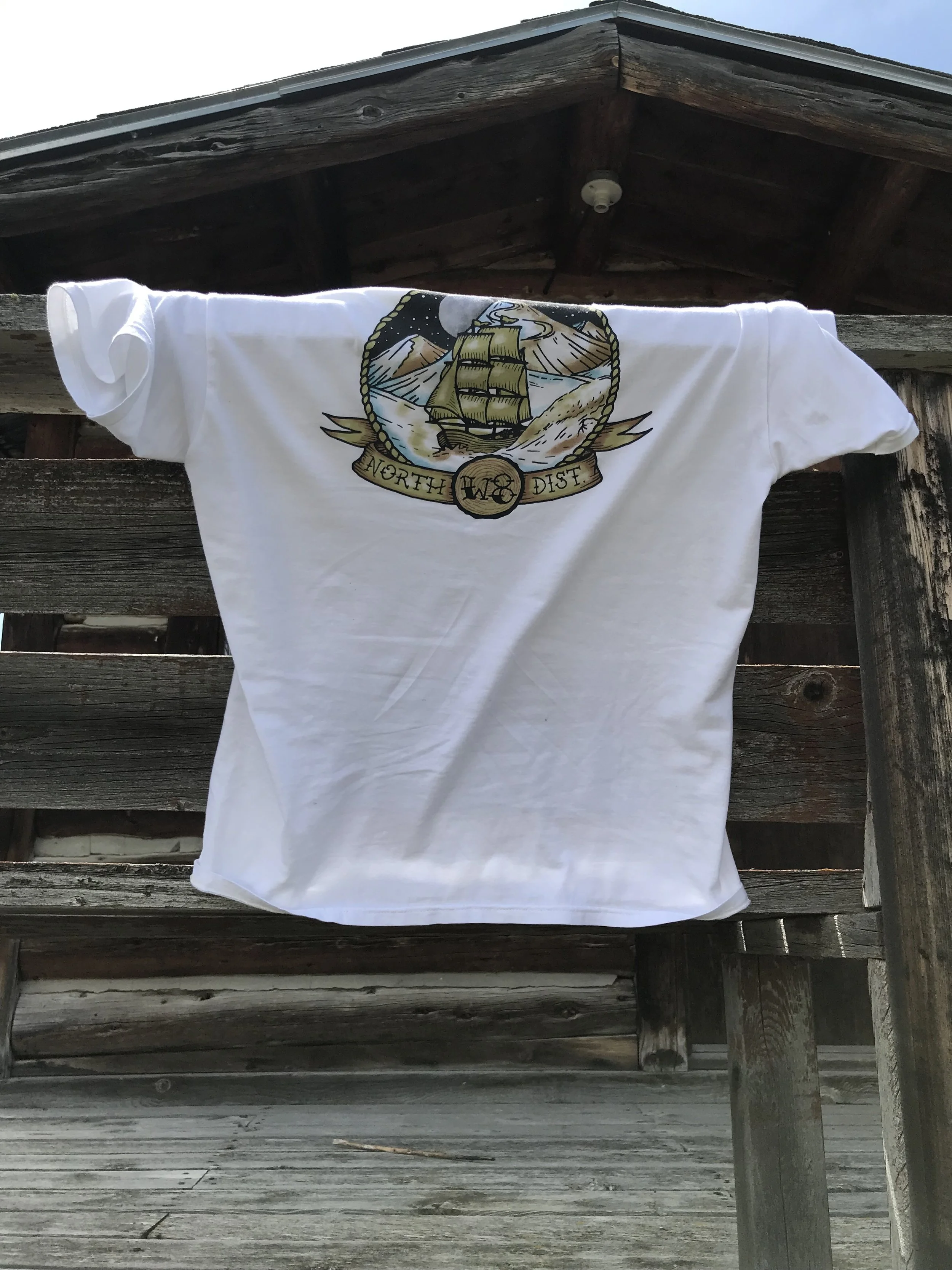 North W8 Dist. SS Tshirt