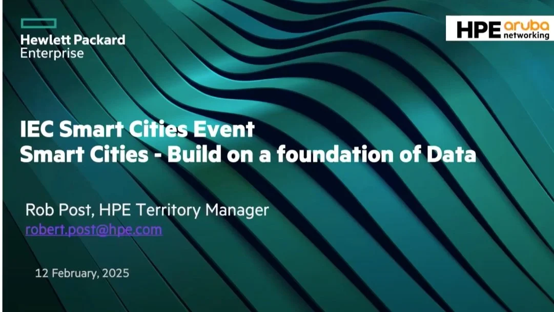 Hewlett Packard Enterprise Examples of Smart Cities with Tech